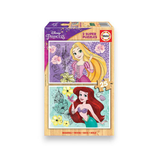Picture of 2 X 25PCS PUZZLE DISNEY PRINCESS